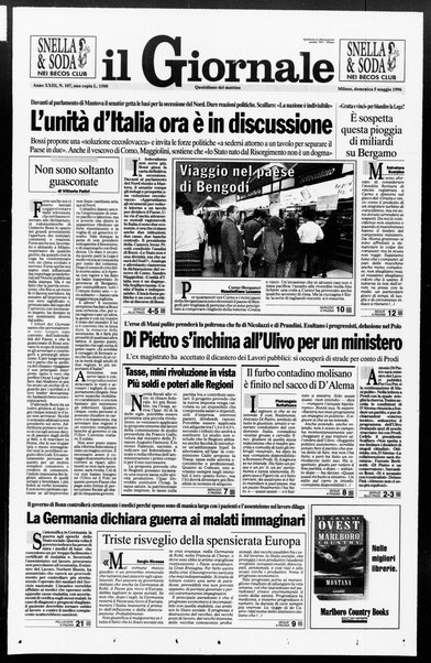 Il giornale : quotidiano del mattino